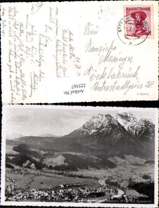 225567,Goisern Totale m. Saarstein