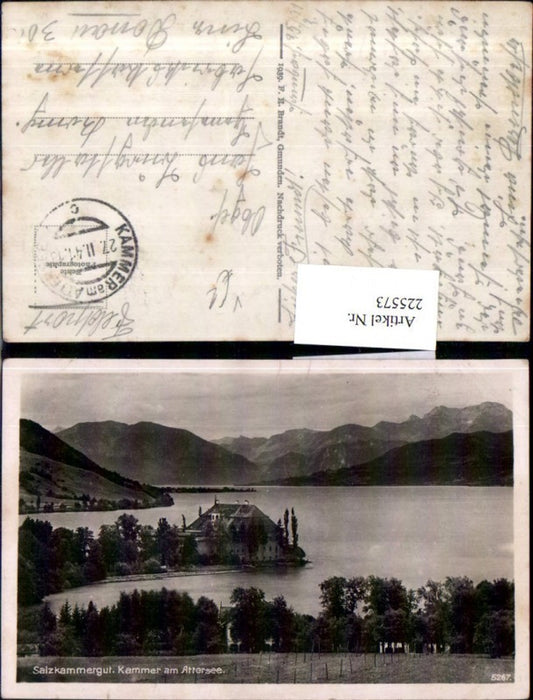 225573,Salzkammergut Kammer a. Attersee pub F. E. Brandt 5267
