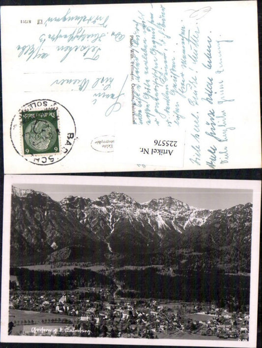 225576,Goisern Totale Bergkulisse