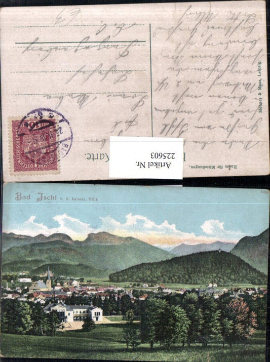 225603,Bad Ischl Totlae v. d. Kaiserlichen Villa Kaiservilla