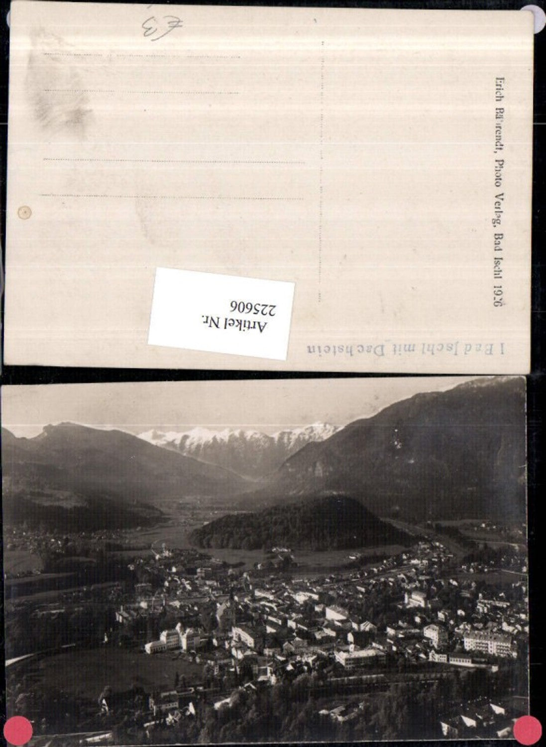 225606,Bad Ischl Totale m. Dachstein