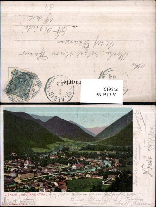 225613,Bad Ischl Totale m. Trauntal