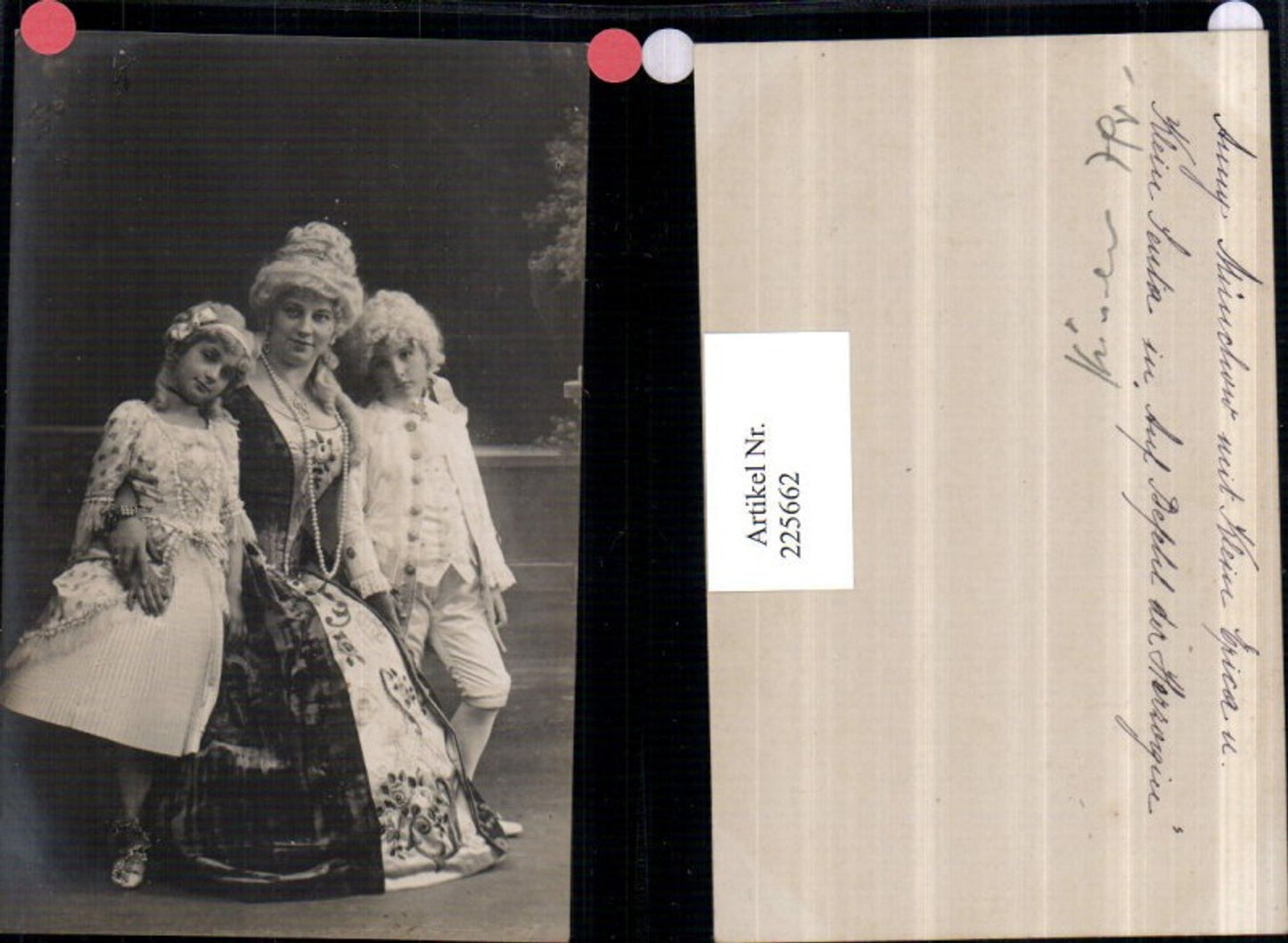 225662,Anny Münchow m. Klein Erica u. Klein Senta in Auf Befehl der Herzogin