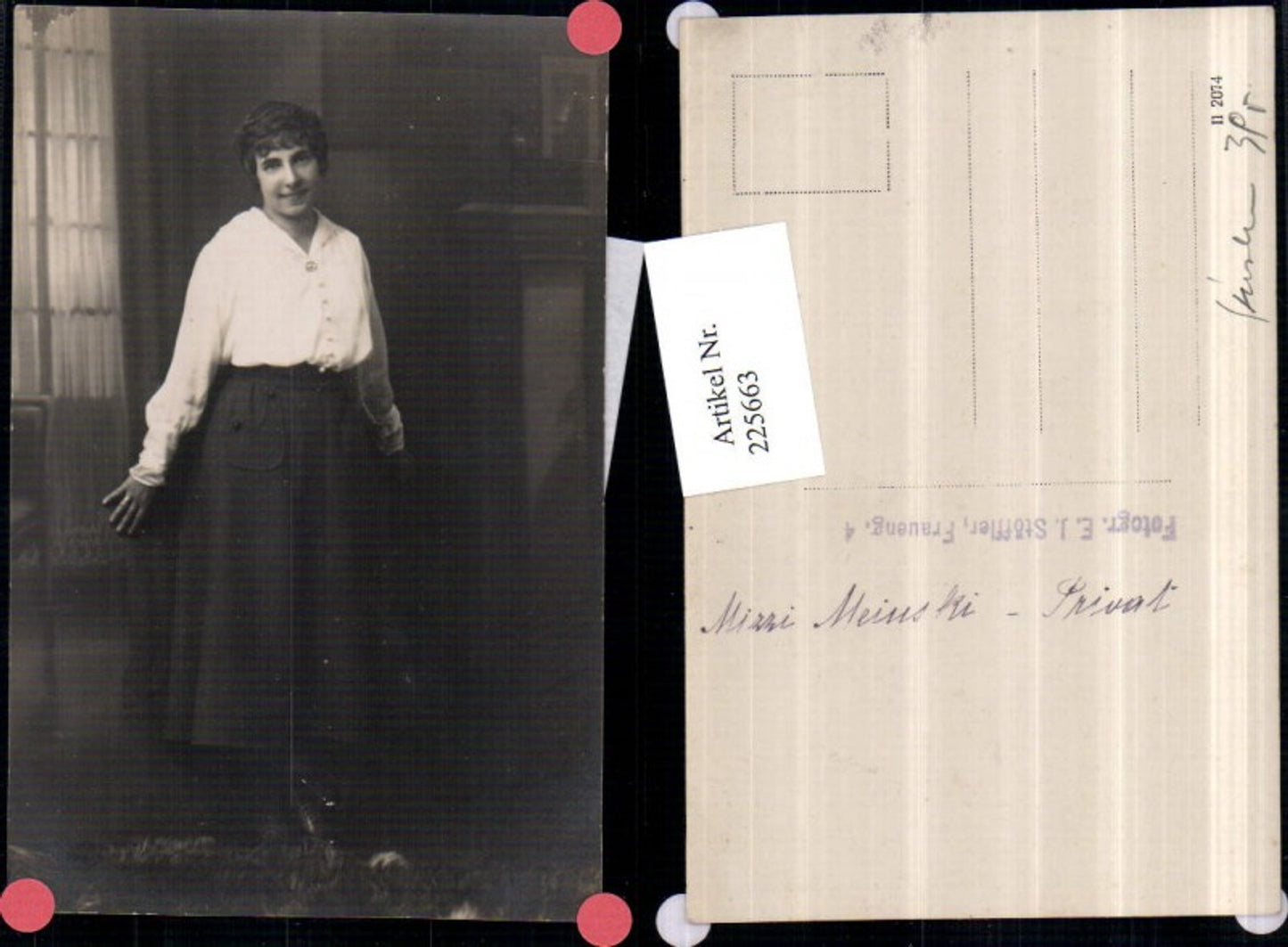 225663,Mizzi Meinski Schauspielerin Privat