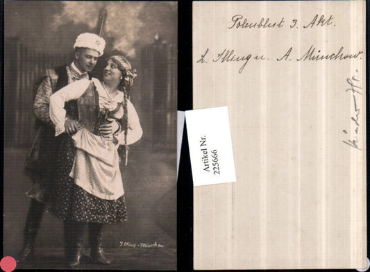 225666,Ludwig Illing u. Anny Münchow in Polenblut Grat Theater