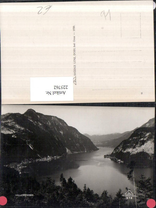 225762,Hallstättersee See m. Hallstatt Bergkulisse