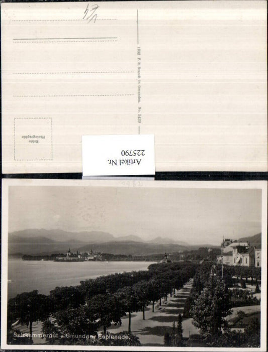 225790,Gmunden Esplanade pub F. E. Brandt 5439