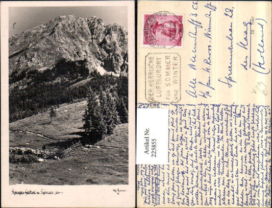 225855,Pyhrgas-Gatterl m. Pyhrgas b. Spital a. Pyhrn Bergkulisse pub Hubmann