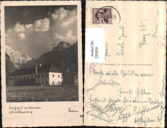 225859,Grünau im Almtal a. Almsee Seehaus pub Otto Kaiser