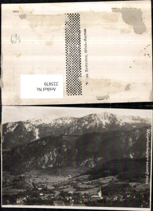 225870,Windischgarsten Totale m. d. Sengsengebirge
