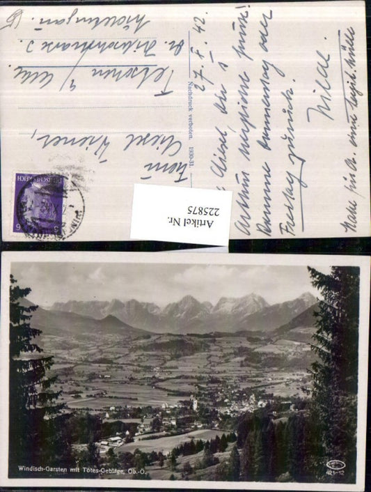 225875,Windischgarsten Totale m. Totes Gebirge