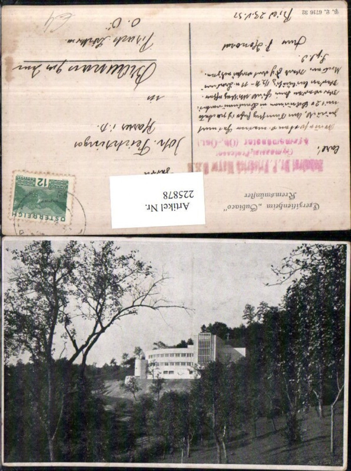 225878,Exerzitienheim Subiaco in Kremsmünster