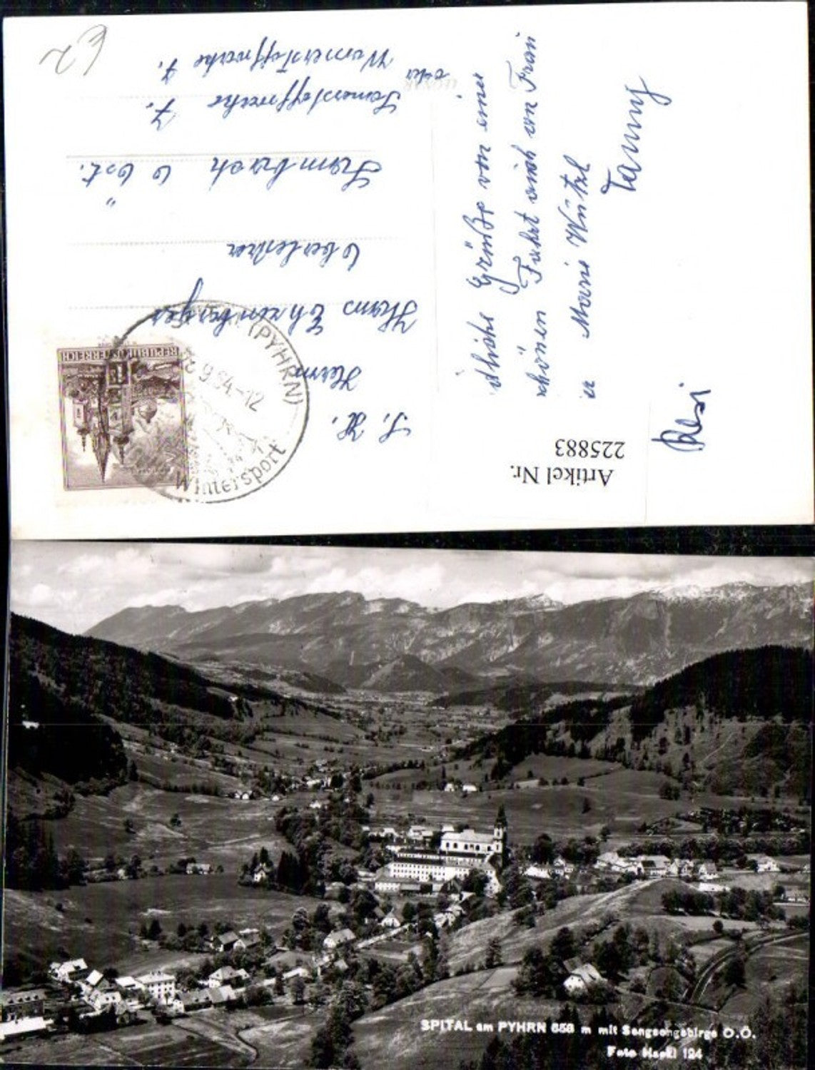 225883,Spital a. Pyhrn Totale m. d. Sengsengebirge