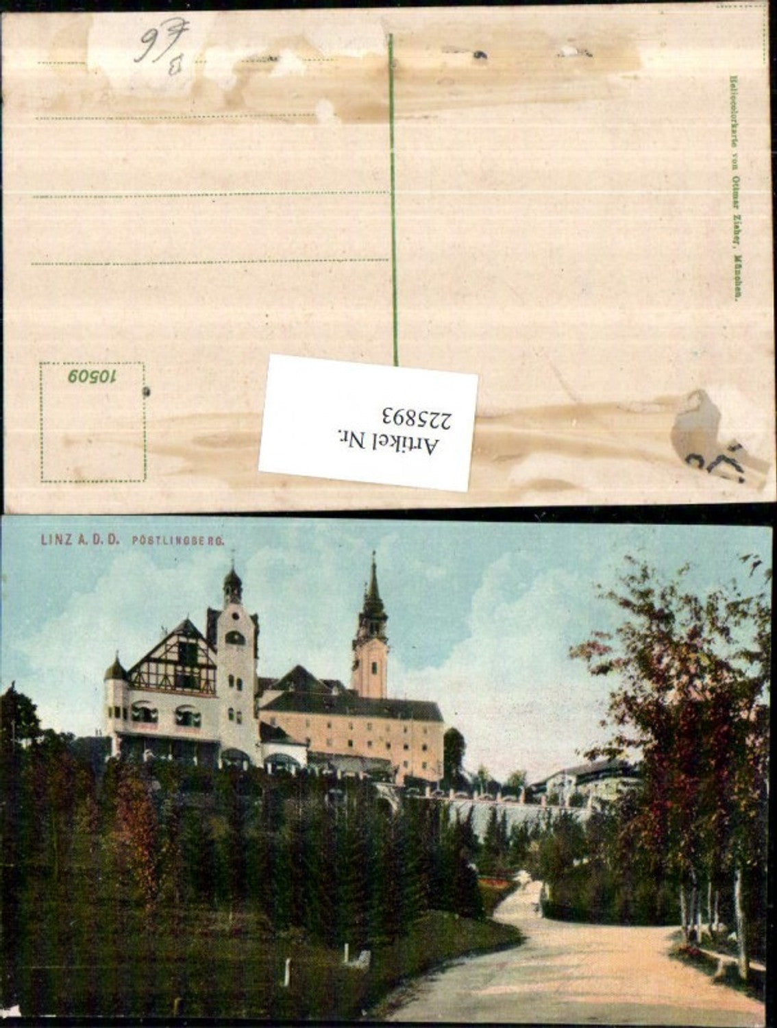 225893,Linz a. d. Donau Pöstlingberg Kirche