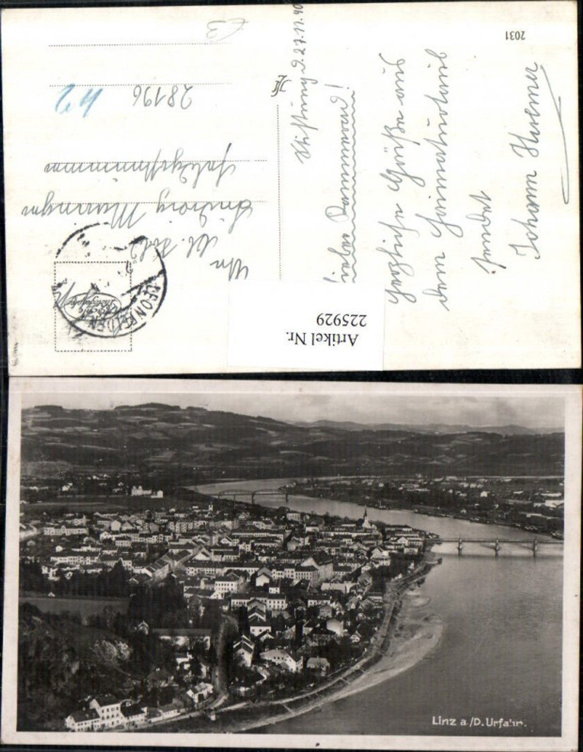 225929,Linz a. d. Donau Urfahr Totale