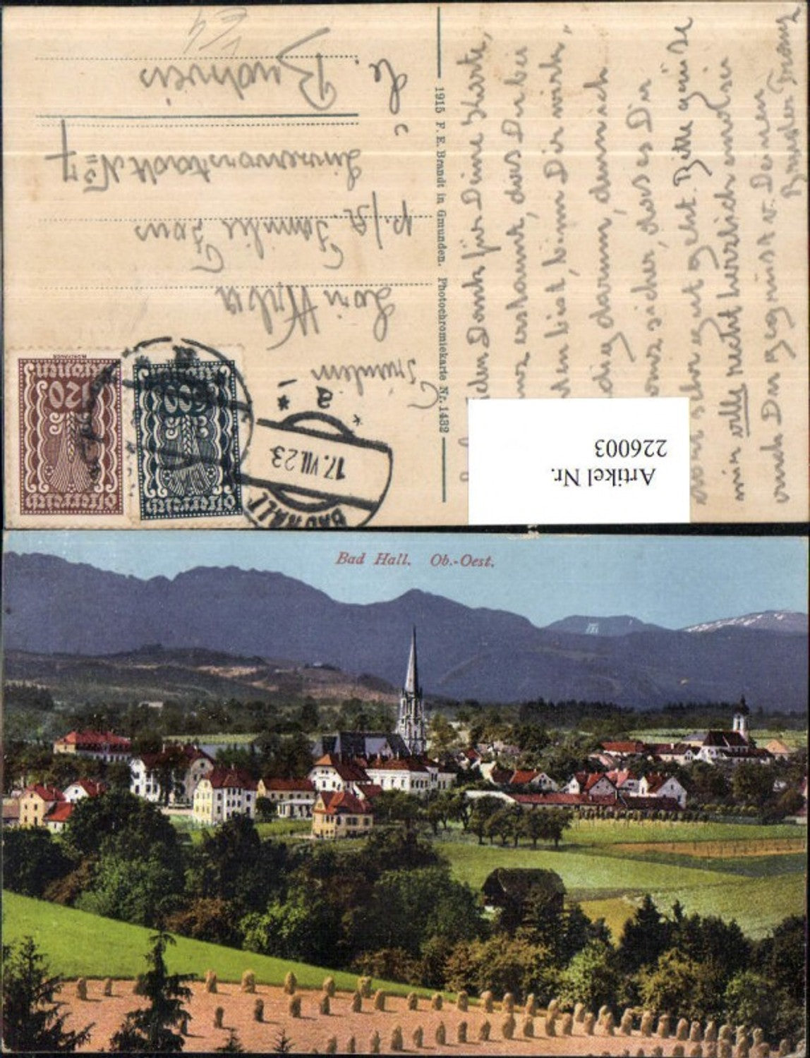 226003,Bad Hall Totale pub F. E. Brandt 1432
