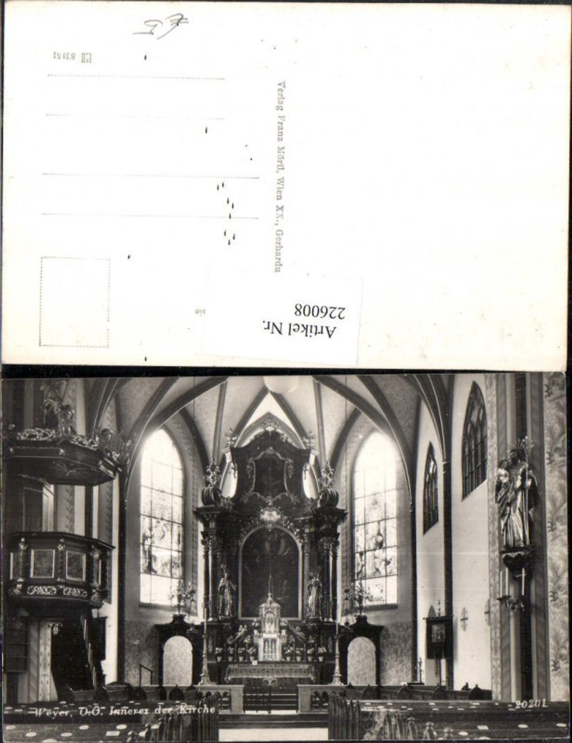 226008,Weyer Kirche Innenansicht