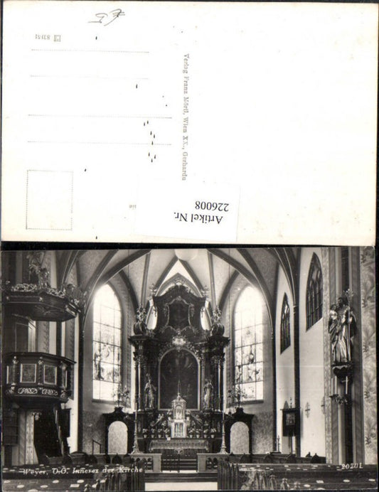 226008,Weyer Kirche Innenansicht