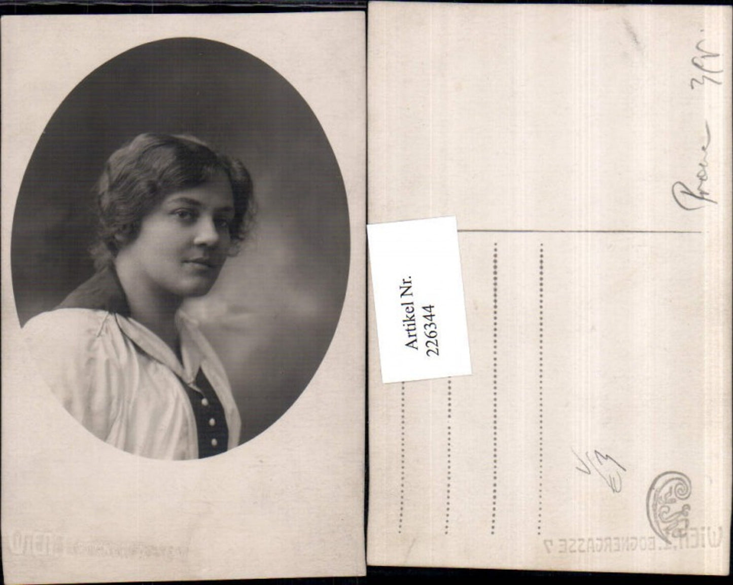 226344,Frau Mädchen Portrait Wien 1 Bognergasse 7