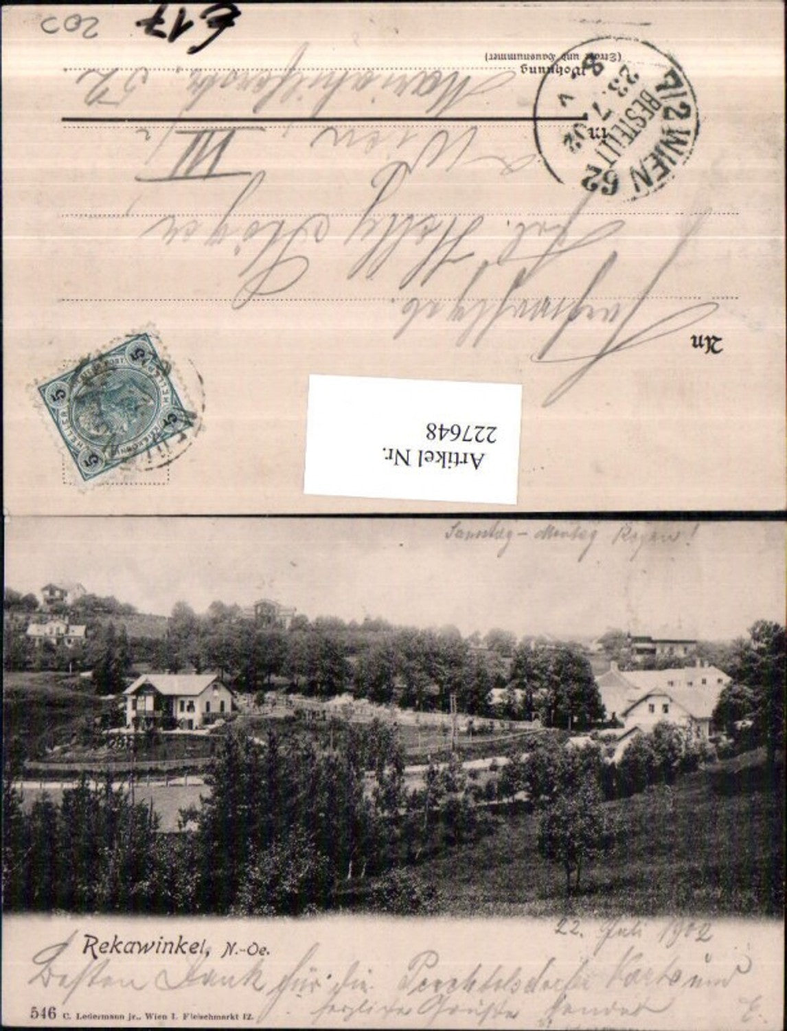 227648,Rekawinkel b. Pressbaum Teilansicht