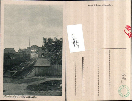 227770,Zistersdorf Altes Stadttor Tor