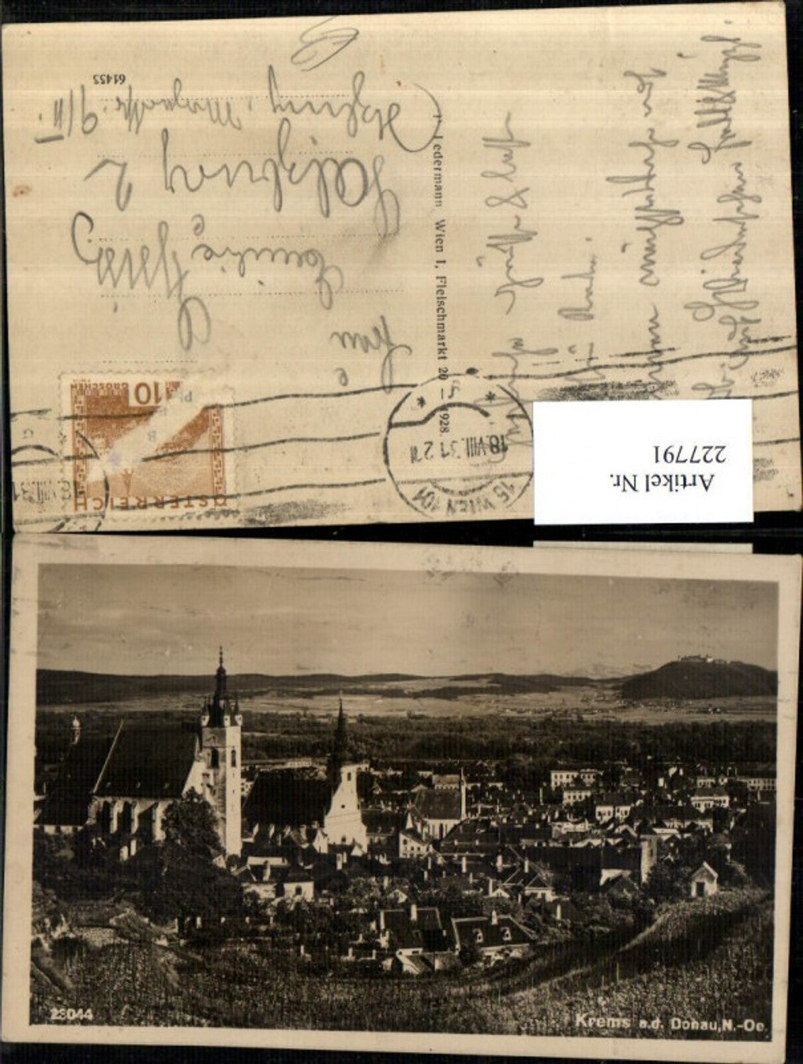 227791,Krems a. d. Donau Totale Kirche