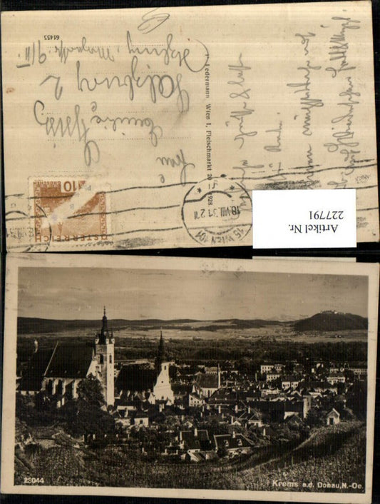 227791,Krems a. d. Donau Totale Kirche