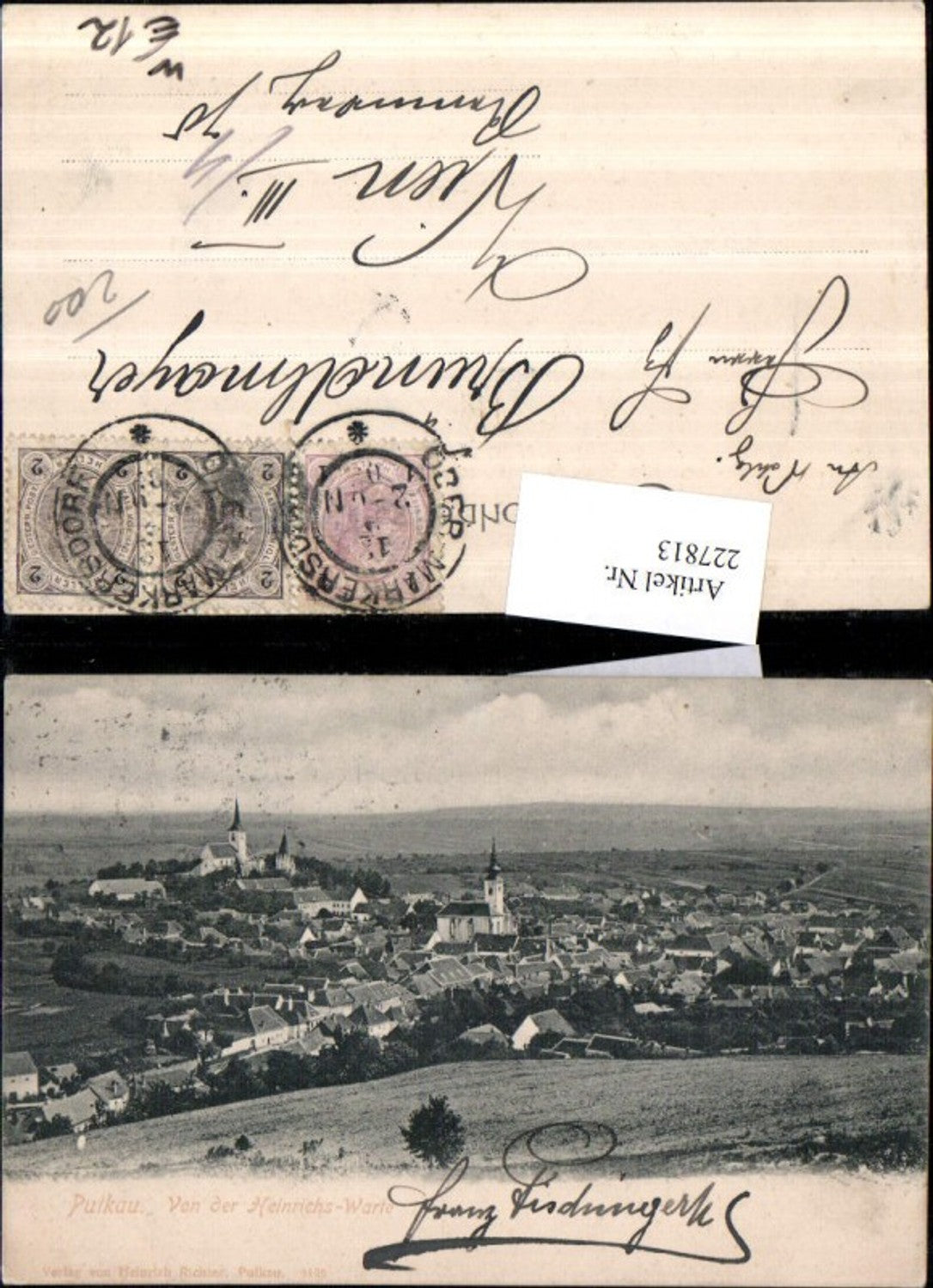 227813,Pulkau Totale v. d. Heinrichs-Warte