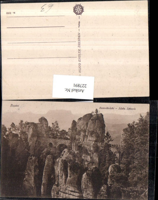 227891,Bastei Basteibrücke Brücke i. d. Sächsischen Schweiz