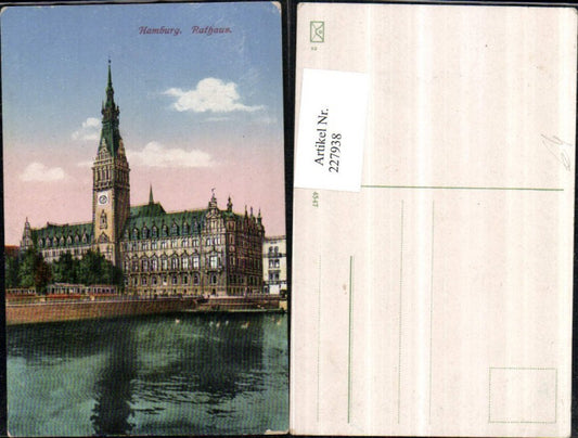 227938,Hamburg Rathaus