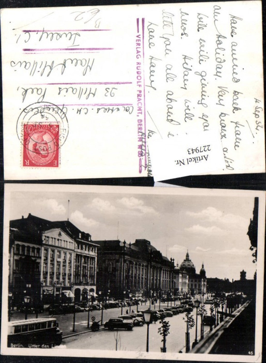 227943,Berlin Unter den Linden Straßenansicht