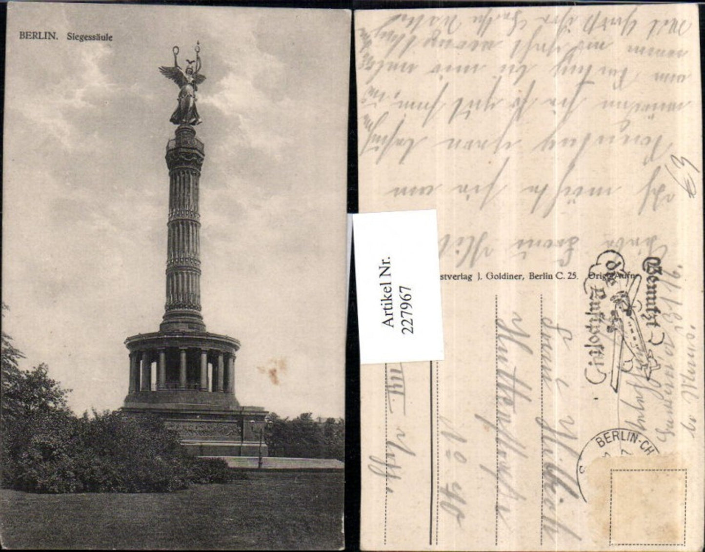 227967,Berlin Siegessäule Säule