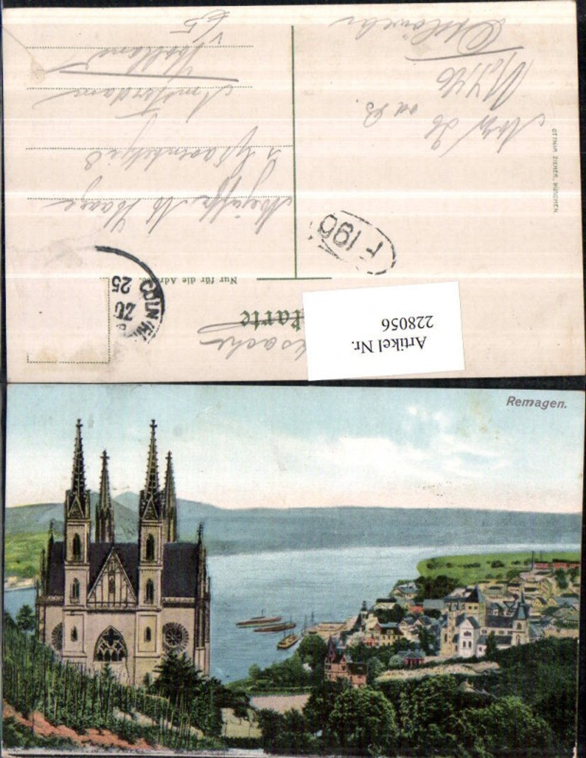 228056,Remagen Teilansicht Kirche pub Ottmar Zieher