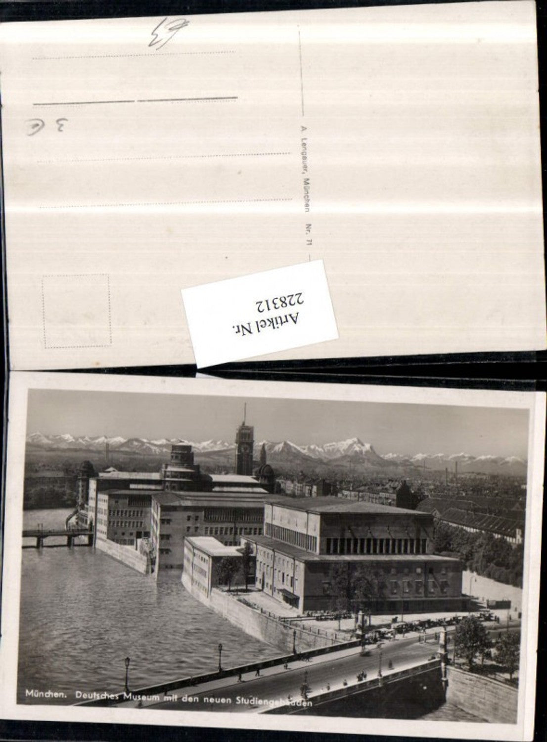 228312,München Deutsches Museum m. d. Neuen Studiengebäuden