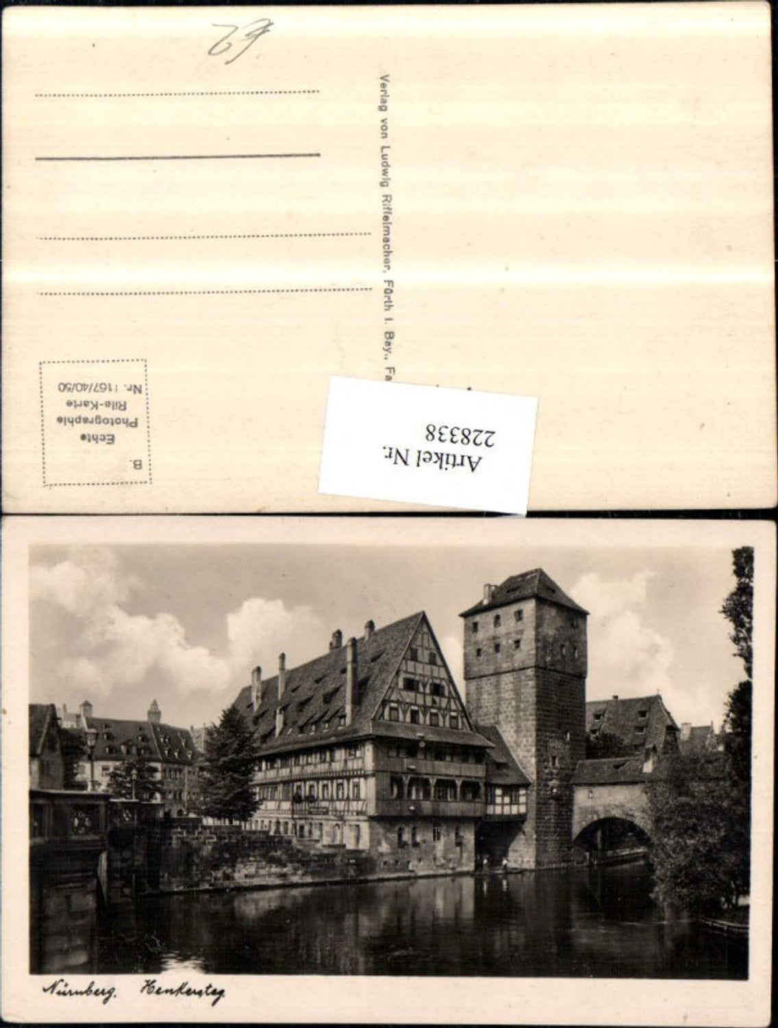 228338,Nürnberg Henkersteg Turm