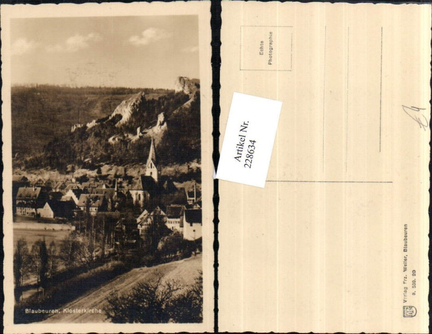 228634,Blaubeuren Klosterkirche Kirche