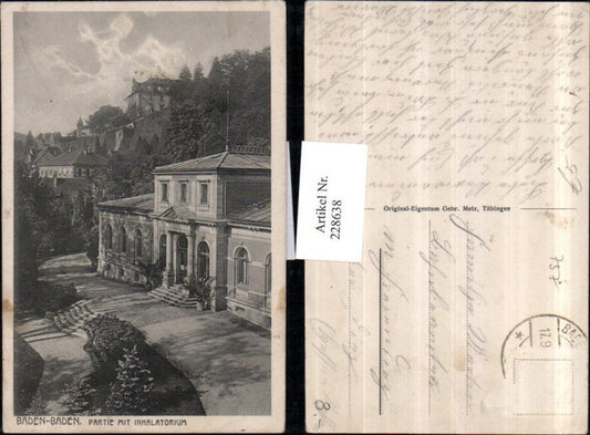 228638, Baden-Baden, section with inhalatorium