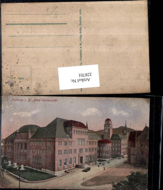 228701, Freiburg im Breisgau New University