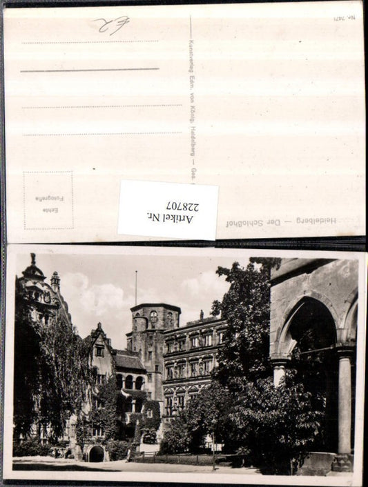 228707,Heidelberg Castle Schlosshof Temple
