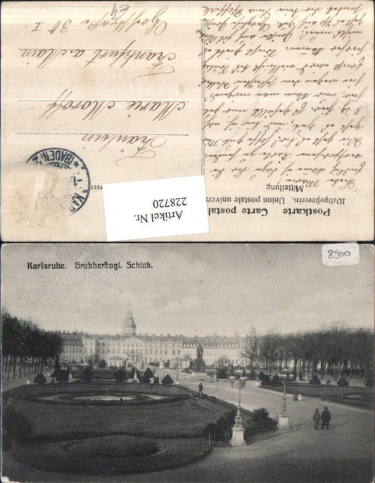 228720, Karlsruhe Grand Ducal Palace