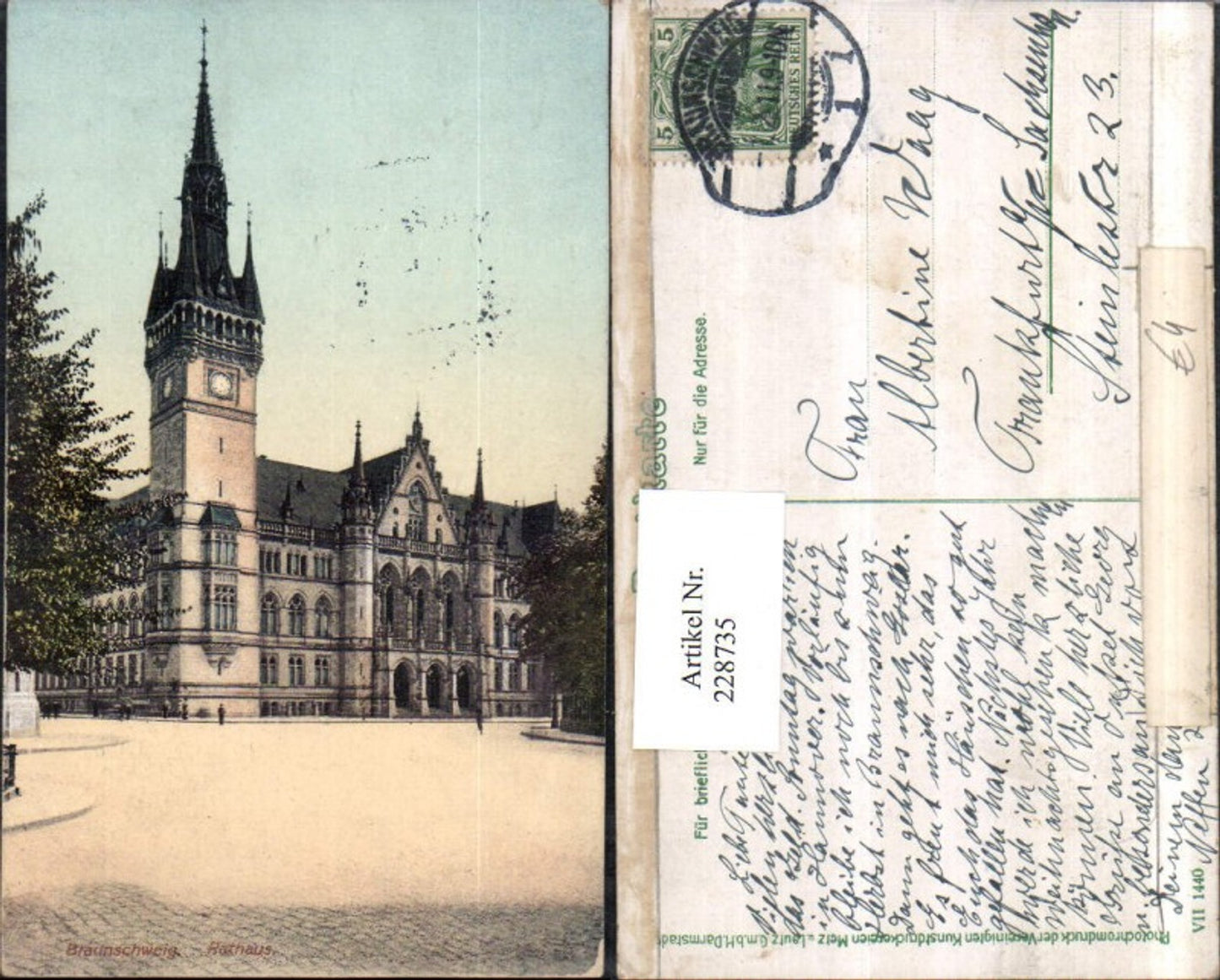 228735,Braunschweig Rathaus Turm