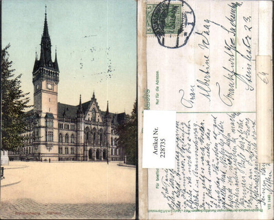 228735,Braunschweig Rathaus Turm