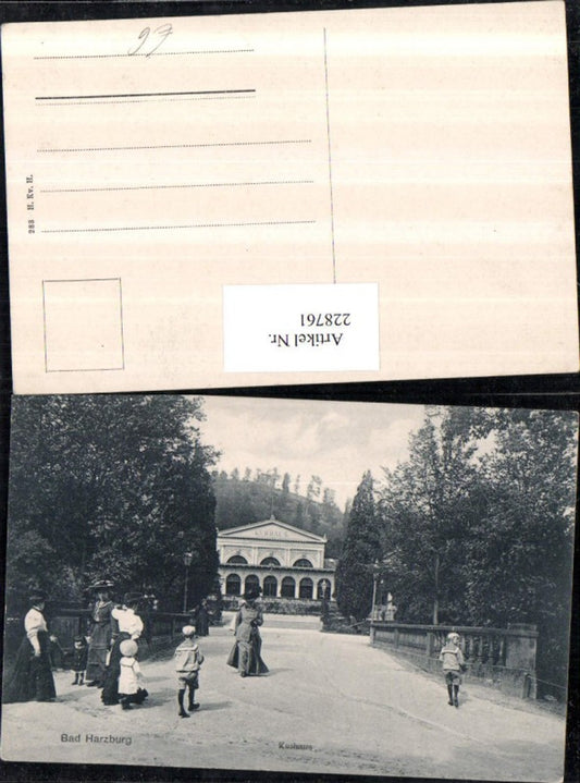 228761,Bad Harzburg Kurhaus Straßenansicht