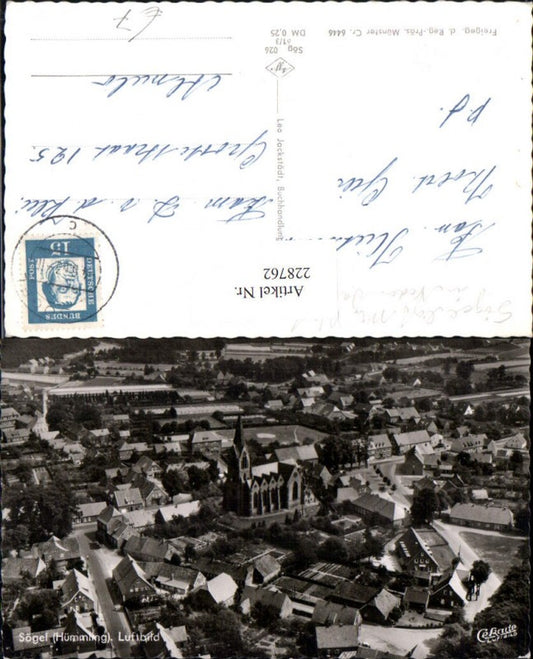 228762,Sögel Hümmling Totale Fliegeraufnahme