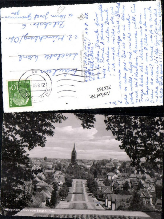 228765,Hildesheim Totale Blick v. Berghölzchen