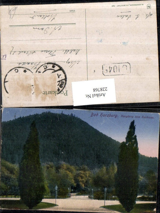 228768,Bad Harzburg Burgberg v. Kurhaus Partie