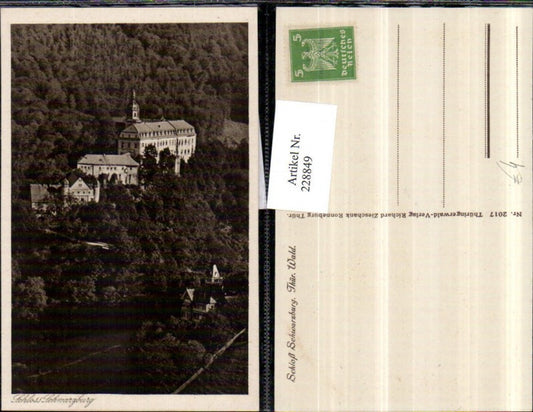 228849, Schwarzburg Castle in the Thuringian Forest