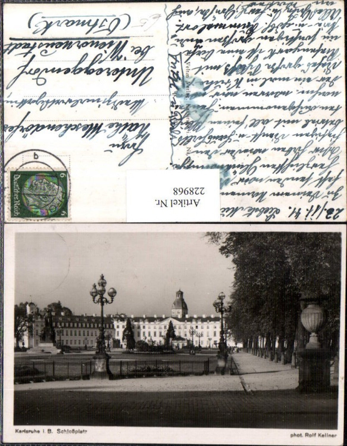 228968, Karlsruhe Palace, Palace Square