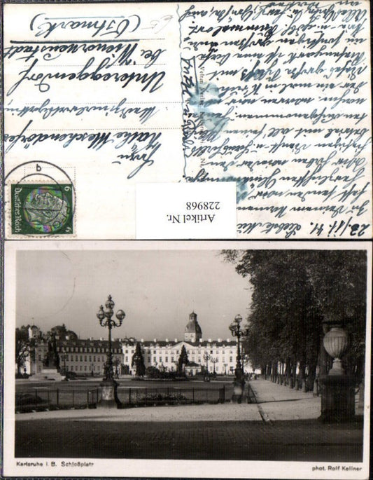 228968, Karlsruhe Palace, Palace Square