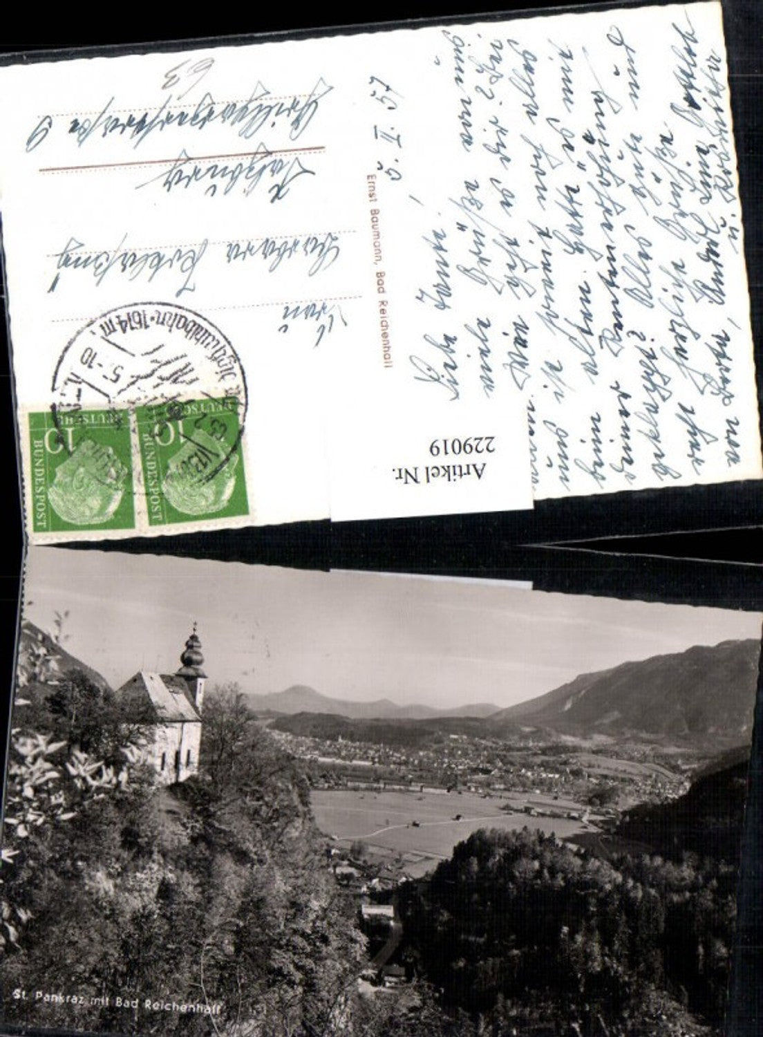 229019, St. Pankraz Church near Bad Reichenhall (total view)